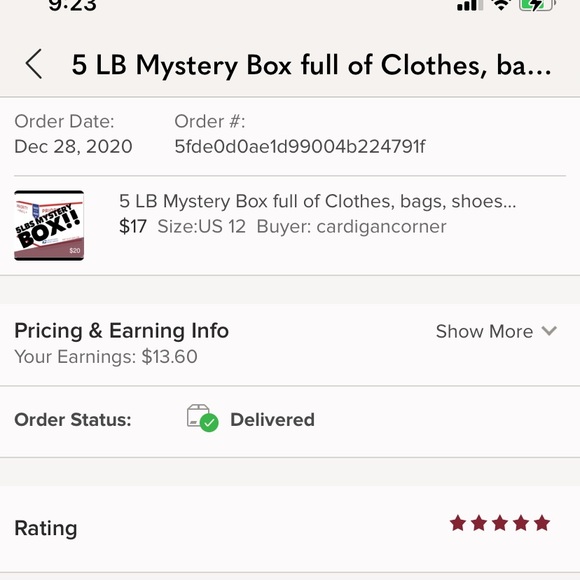 FREE Shipping! 5 Pounds Mystery Box full of Clothes/ goodies/ treasure - Picture 3 of 5